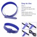 OneLeaf 80 Pcs Reusable Fastening Cable Ties with Hook and Loop