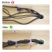 OneLeaf Reusable Silicone Magnetic Cable Ties for Cord Management, 16Pcs Magnetic Cable Ties