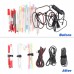 OneLeaf 80PCS Reusable Cable Ties, Black Adjustable 6-Inch Cord Organizer Ties