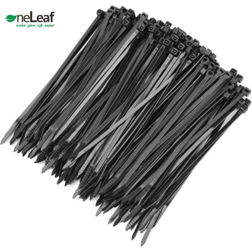 OneLeaf Cable Ties 6 Inch Heavy Duty Zip Ties with 40 Pounds Tensile Strength for Multi-Purpose Use