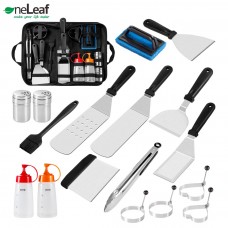 Griddle Accessories Kits, OneLeaf 18Pcs Flat Top Grill Accessories for Blackstone